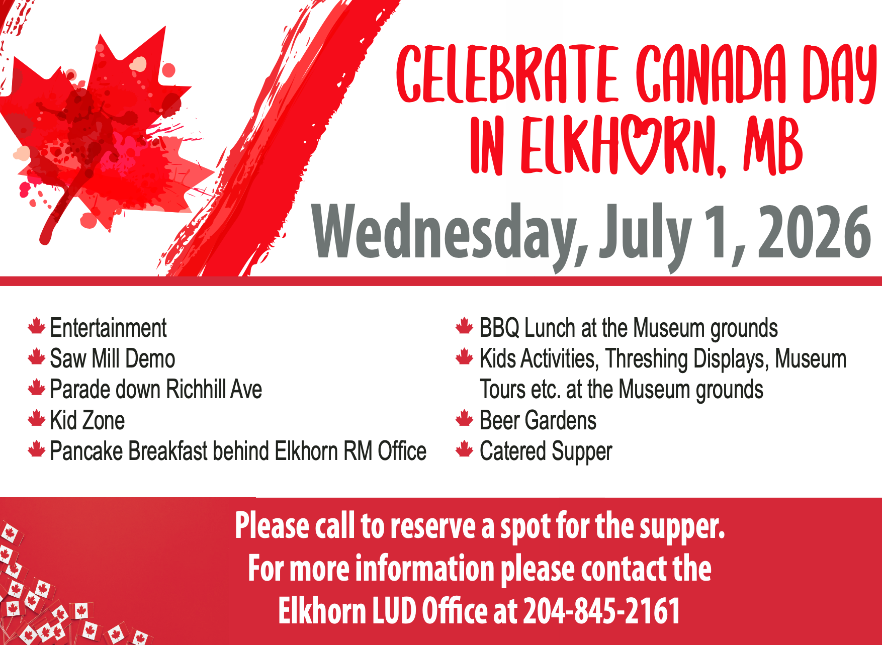 Elkhorn Canada Day
